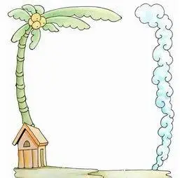 相框边框装饰手抄报 边框手抄报花边简笔画简单又漂亮边框彩色手抄报