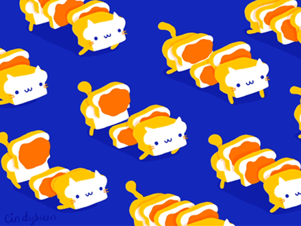 awsl萌化你心好吃又可爱的猫咪gif来了