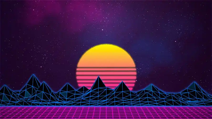 蒸汽波抠图素材