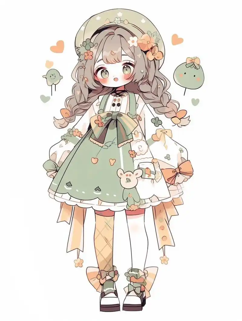 动漫人物   可爱女孩