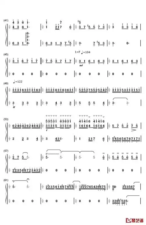 victors piano solo钢琴简谱-数字双手-danny elfman3