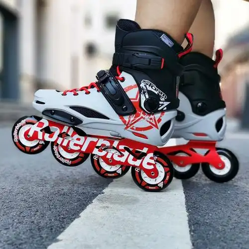 rollerblade轮滑鞋专业成人旱冰男女平花样大学生社团情侣溜冰鞋