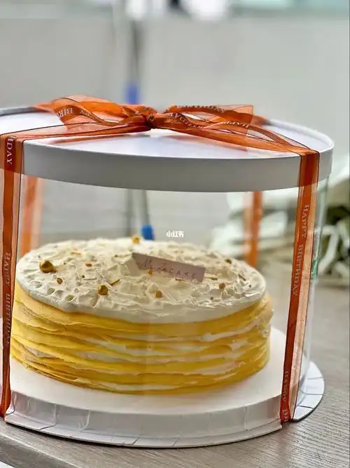 香港私房榴莲千层生日蛋糕