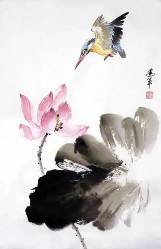 何建军国画小品