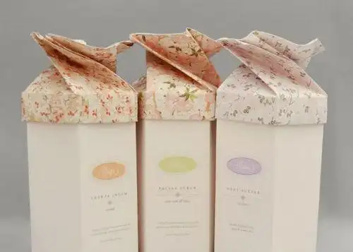 日本kaiya品牌护肤品传统折纸包装设计 4p