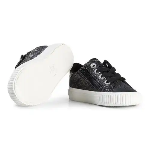 victoria deportivo glitter shoes black negro