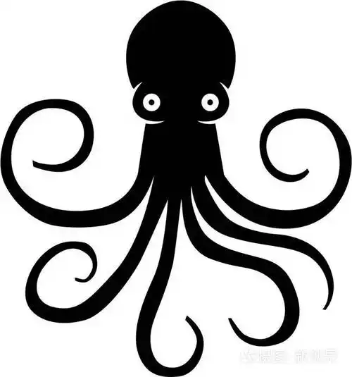 八达通剪影矢量