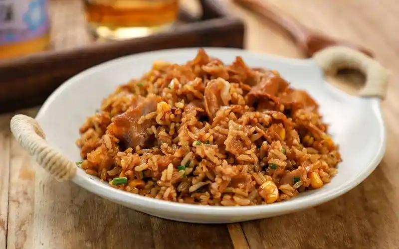 【黄油肥牛炒饭】再来亿碗!巨香巨简单,秒杀一切炒饭