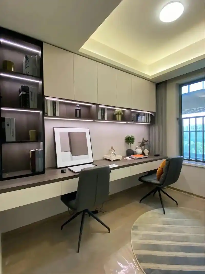 书房装修案例分享,书房在现代家居生活中担 - 抖音