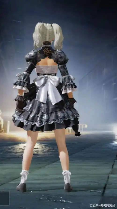 和平精英:新军需"洛丽塔",因为衣服太漂亮,被光子"封印"!