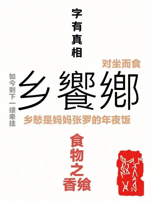 字有真相乡愁是一缕牵挂