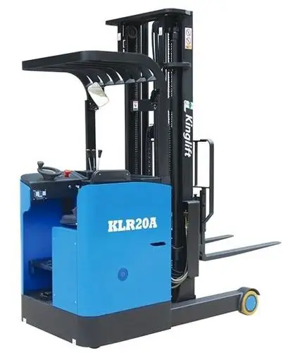 高配经济款 侧座站立式全电动前移式电瓶叉车