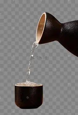 白酒古酒古风质朴倒酒