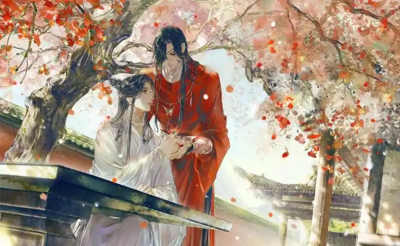 天官赐福,百无禁忌,高清大壁纸,每一张都让人心动不已哟