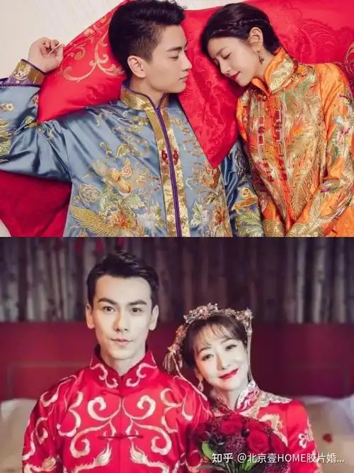 6161明星婚纱照 中式秀禾婚纱照 传统婚纱照 新中式婚纱照 喜嫁