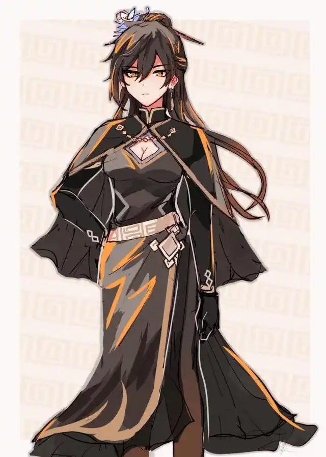 原神:钟离为啥到处都是女版同人图?岩王爷魅力突破性别