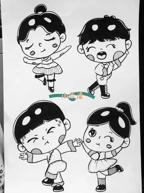 儿童人物简笔画