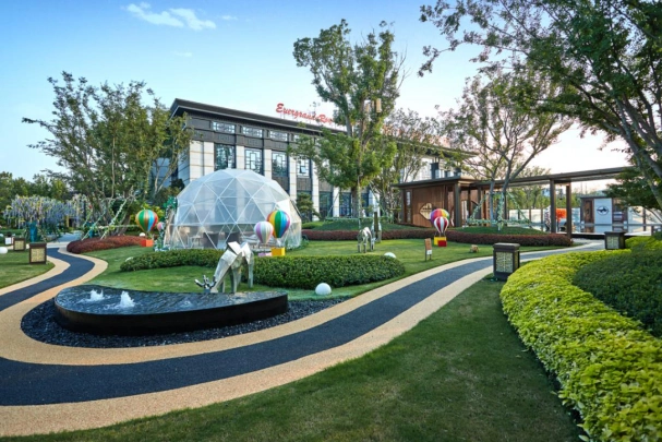 恒大园林实景图