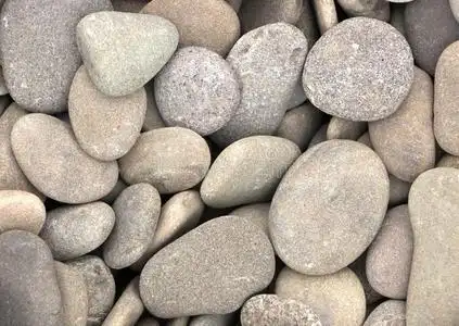 磨光的有色的大理石鹅卵石和半独立式住宅-宝贵的石头后座议员照片