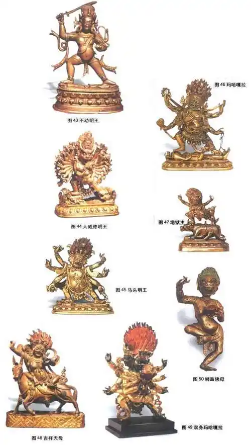 天王殿中必有四天王,藏传佛教寺院的经堂入口两侧必有这四位的壁画