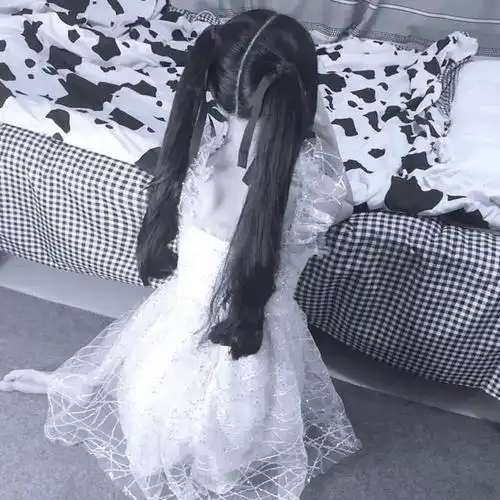 可爱头像:1116双马尾辫子萝莉女生头像