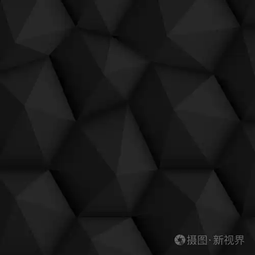 浅黑色多边形背景