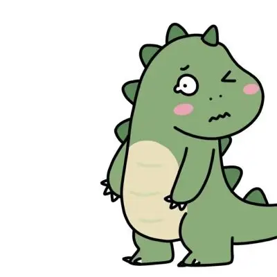 可爱小恐龙情侣头像