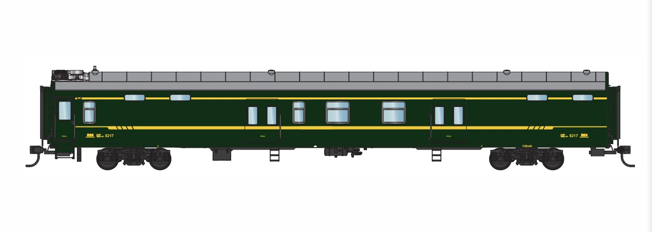 邮政in27火车模型houz25g运输车政客车箱火车模型