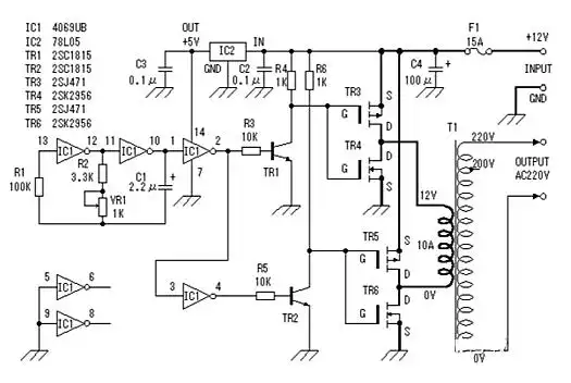电路收藏12v升48v升压器电路图分享kiamos管