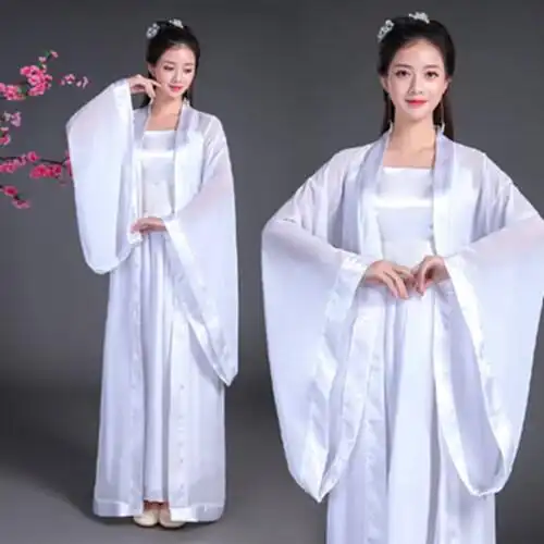 欧薇妍白浅同款古装抹胸襦裙仙女装公主汉服古筝演出服古典汉服