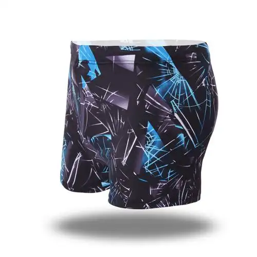 男士泳裤男平角时尚炫酷大码男士泳衣游泳裤