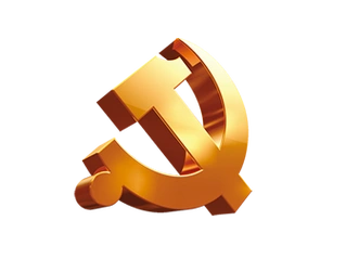 金色立体党徽免抠png图片(4张)