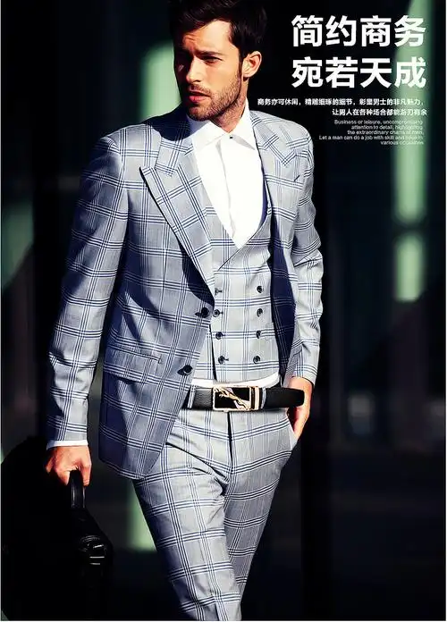 新款热卖男士皮带 爆款牛皮皮带 自动扣真