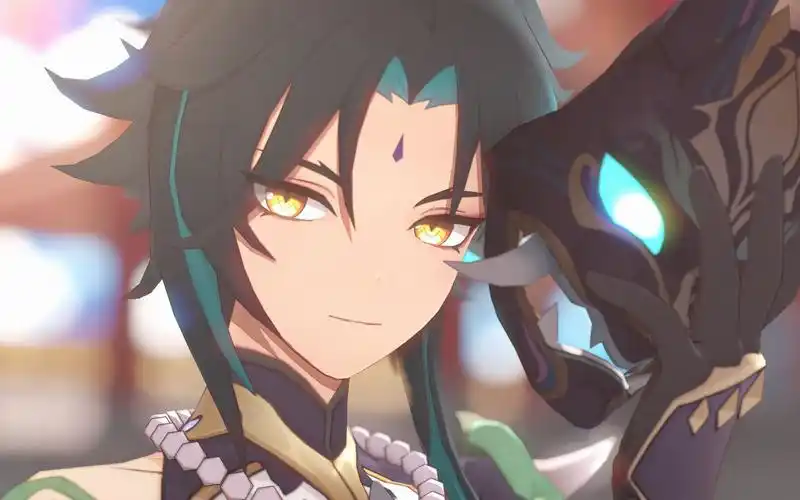 【原神】你猜这个男人有多帅?全站首发魈大人的建模!