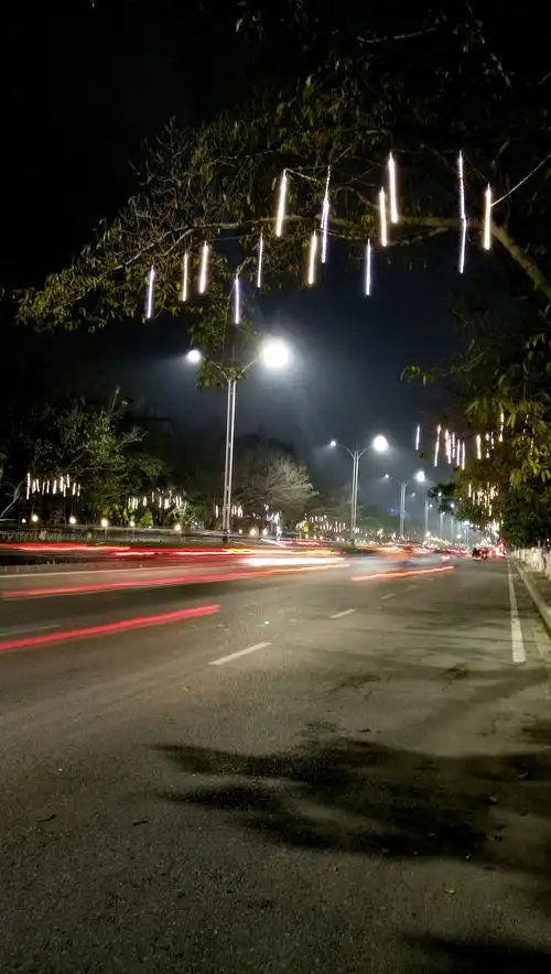 乐回家】新春街道夜景