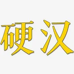 硬汉-冰宇雅宋文字设计