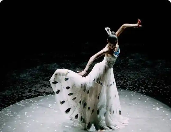 16张照片,带你深入了解孔雀女王杨丽萍,不为人知的老照片_舞蹈_中国