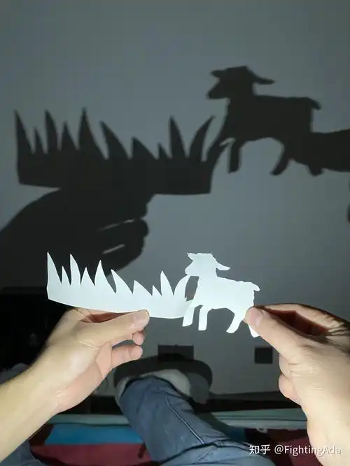 影子动物剪纸枪用剪纸怎么做幼儿园作业手影剪纸小天鹅的影子剪纸简单