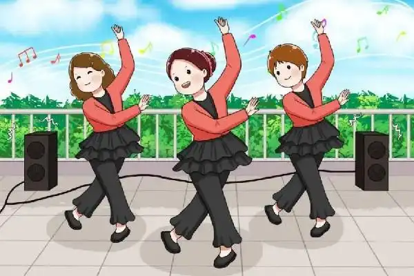 大妈为跳广场舞拿工具砍掉停车线 跳广场舞为什么上瘾