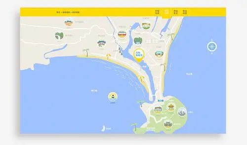 万科双月湾国际海滨度假酒店形象网站