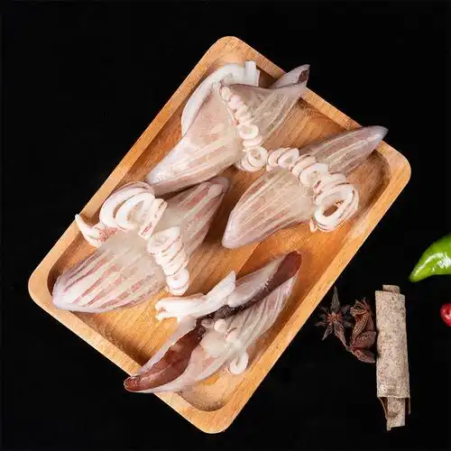 鱿鱼花耳尖切花牛角花卷鲜活大尤冷冻海鲜水产一斤装精选出口品质