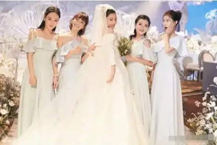 女星的伴娘团刘亦菲绝对是最美伴娘哪一组颜值惊艳到你了