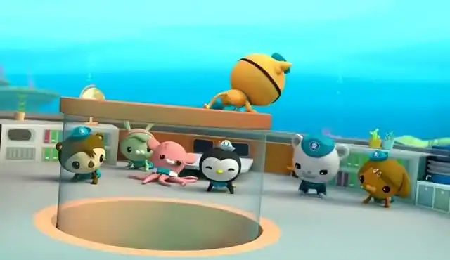 海底小纵队:两只螳螂虾进入了发射台,它们不小心碰到了很多按钮