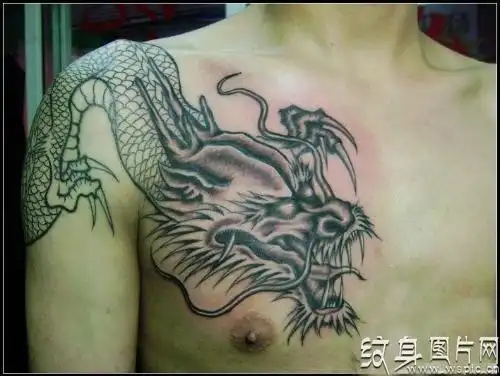 过江龙纹身欣赏