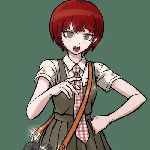 《弹丸论破》小泉真昼,理智,认真和关心人的角色,立绘头像分享