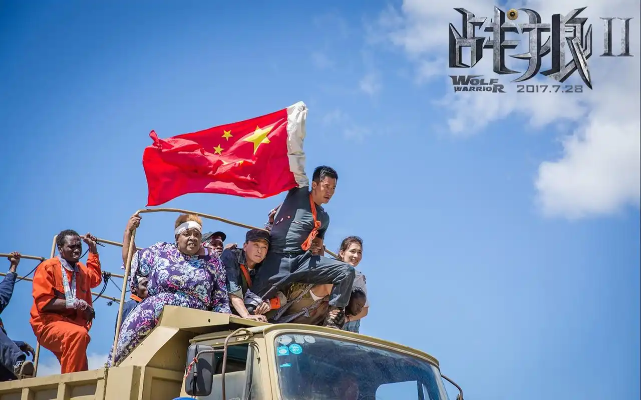 《战狼2》人物剧照高清桌面壁纸