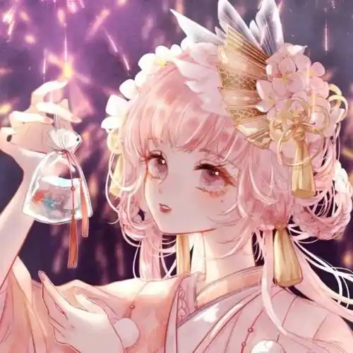 漫女生头像の精灵般的可爱女头