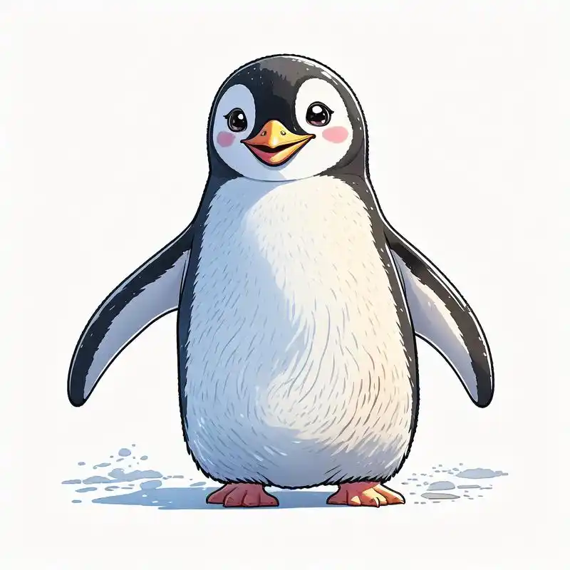 企鹅头像93可爱又呆萌