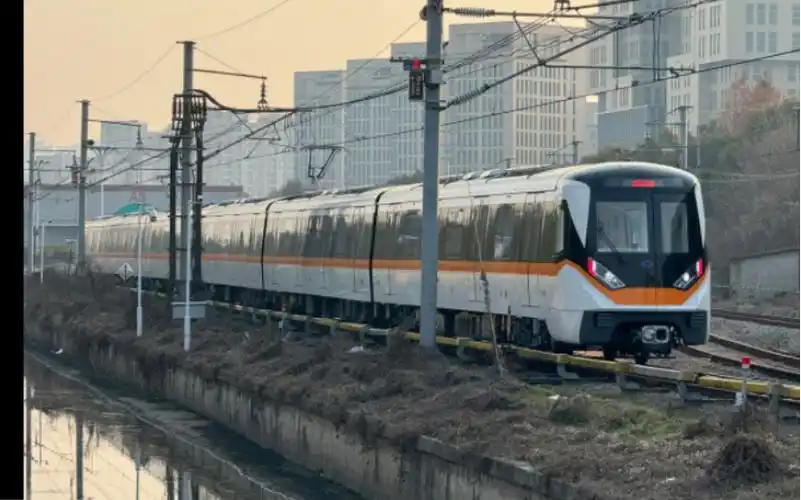 【苏州地铁】3号线首列新车0301浦厂道口试车合集