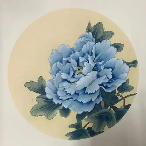 中国画工笔牡丹